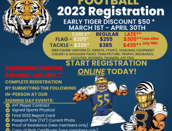 Youth Football and Cheer