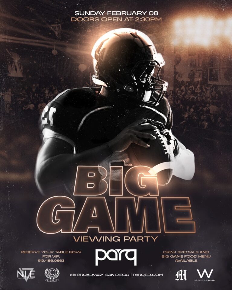 Big Game Viewing Party @ Parq
