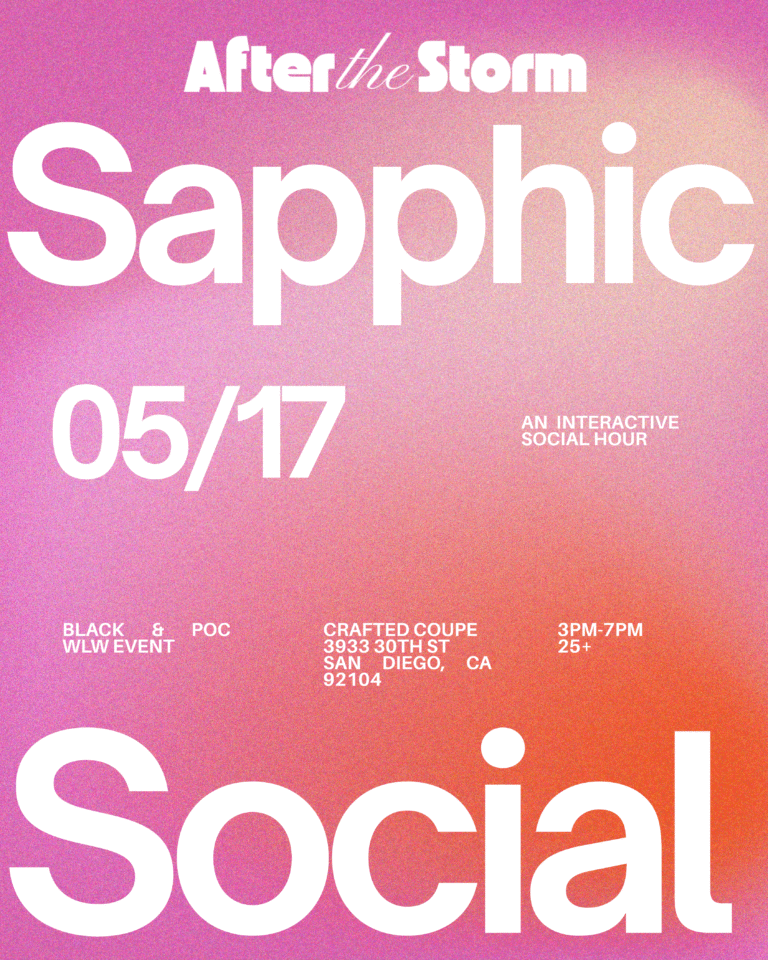 After the Storm: An Interactive Lesbian Social Hour